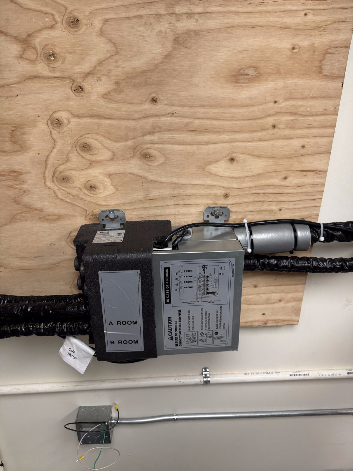 Electrical installation work completed by Sonny Torres Electrician